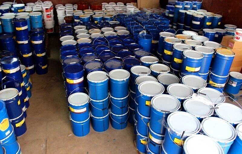 Эмаль ЭП-1294 однокомпонентная бежевая 50 кг